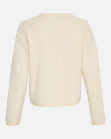 Eliza Nenaya Cardigan Stp - R Yellow/V Ice