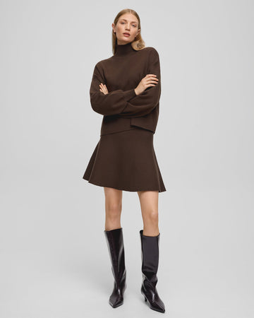 Mercy East Skirt - Slate Black