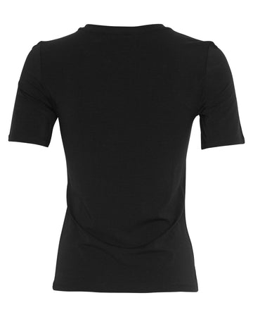 Betrina O Ss Tee - Black