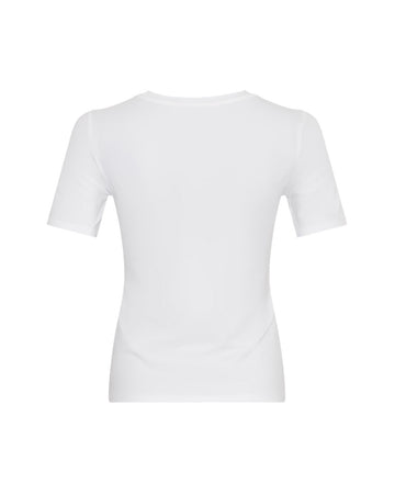 Betrina O Ss Tee - White