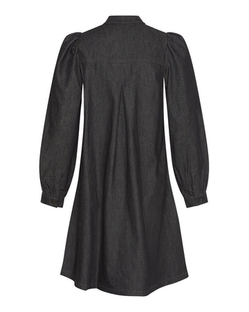 Elena Shirt Dress - Black Wash