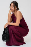 Andreaic Maxi Dress - Bordeaux