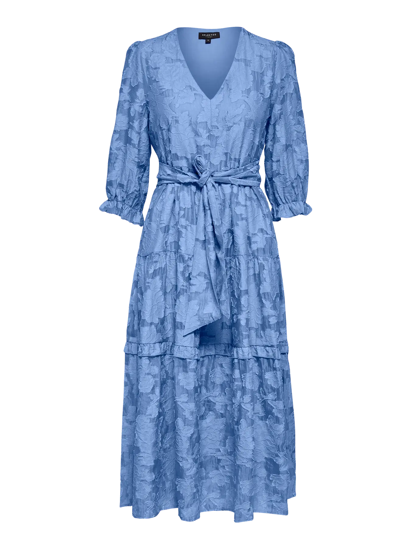 Sflcalli Sadie Short Dress Vista Blue