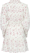 Evina Cotton Dress - Pink Dobby