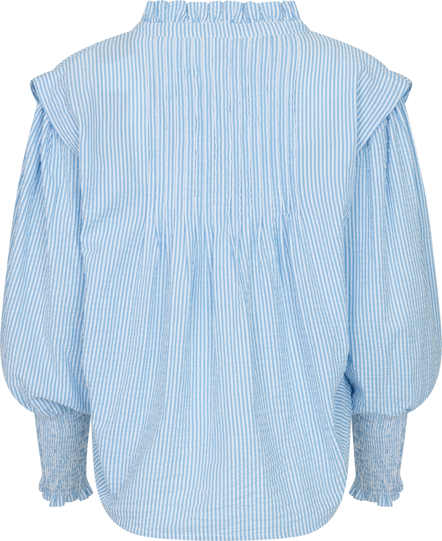 Emma Stripe Blouse - Blue