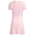 Textured Knit Mini Dress - Pink