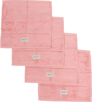 Premium Towel 30X30 4-Pack - Geranium Pink
