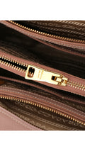 Prada Promenade Saffiano Lux Shoulder Bag - Pink
