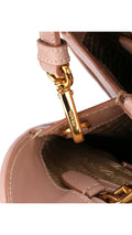 Prada Promenade Saffiano Lux Shoulder Bag - Pink