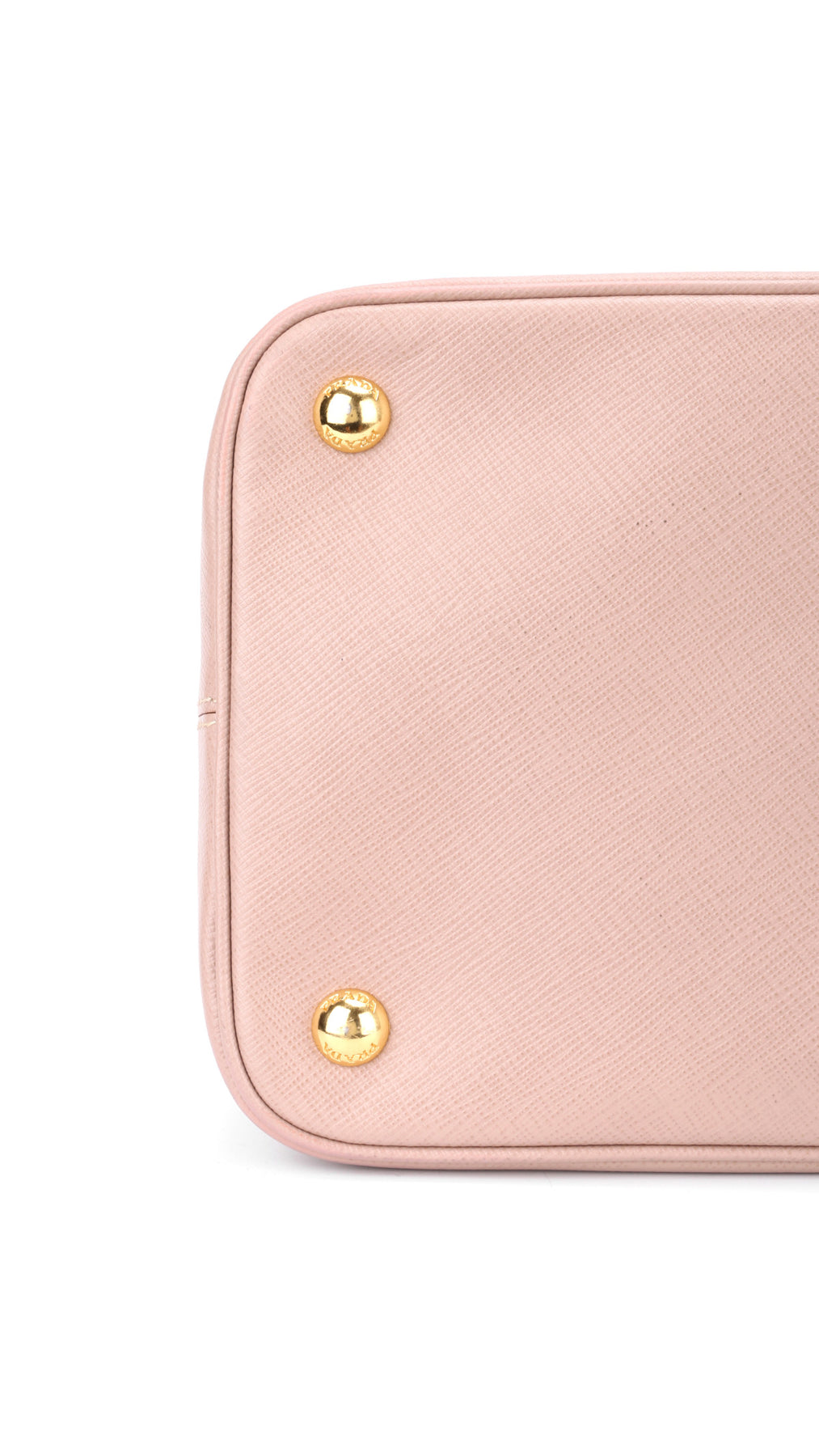 Prada Promenade Saffiano Lux Shoulder Bag - Pink