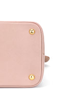 Prada Promenade Saffiano Lux Shoulder Bag - Pink