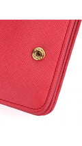 Prada Wallet On Chain Crossbody Bag - Coral Rose
