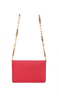 Prada Wallet On Chain Crossbody Bag - Coral Rose