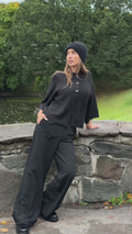 Diana Cape Cardigan - Dark Brown