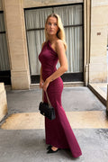 Andreaic Maxi Dress - Bordeaux