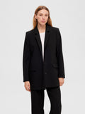 Rita LS Blazer - Black