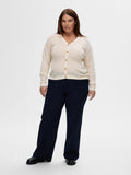 Agny Ls Knit Cardigan - Birch