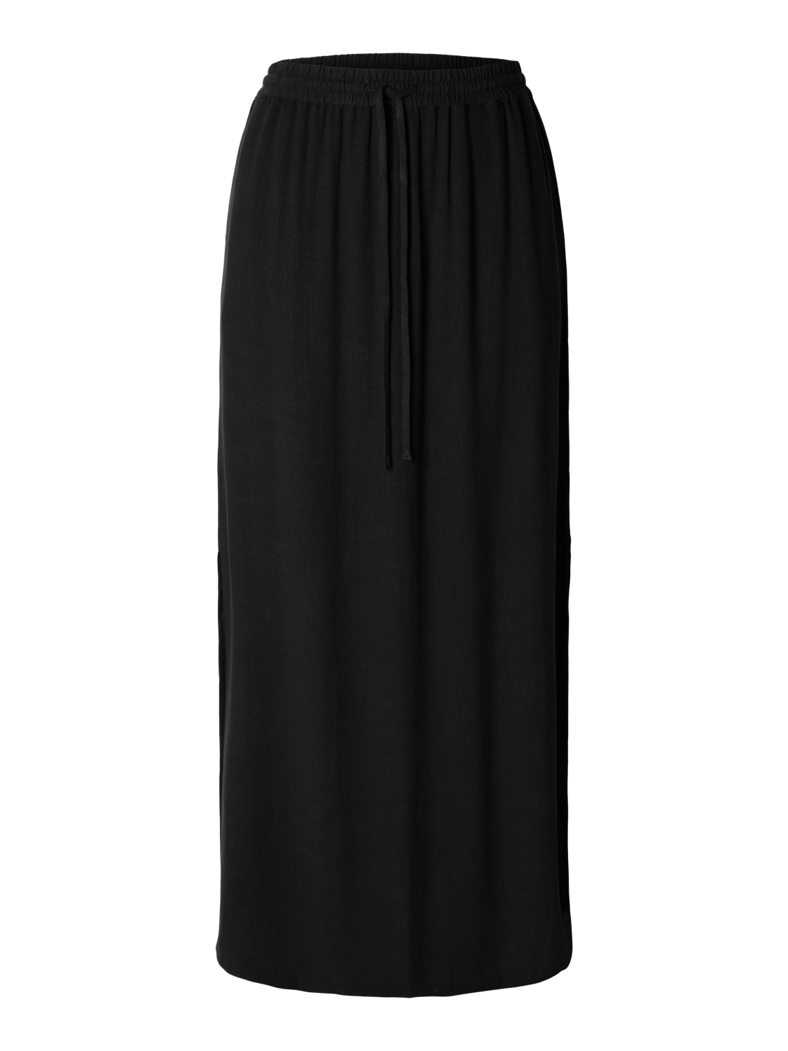 Slfmista Hw Ankle Lace Skirt Black main image 0