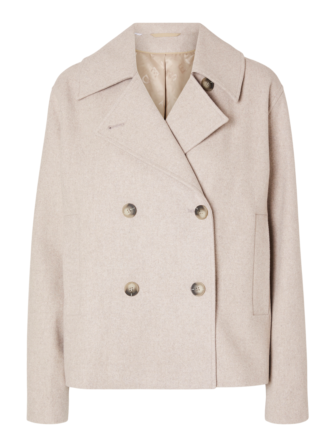 Alma Jacket With Horsebit - Sweetzer