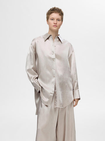 Selene Ls Shirt - Dove