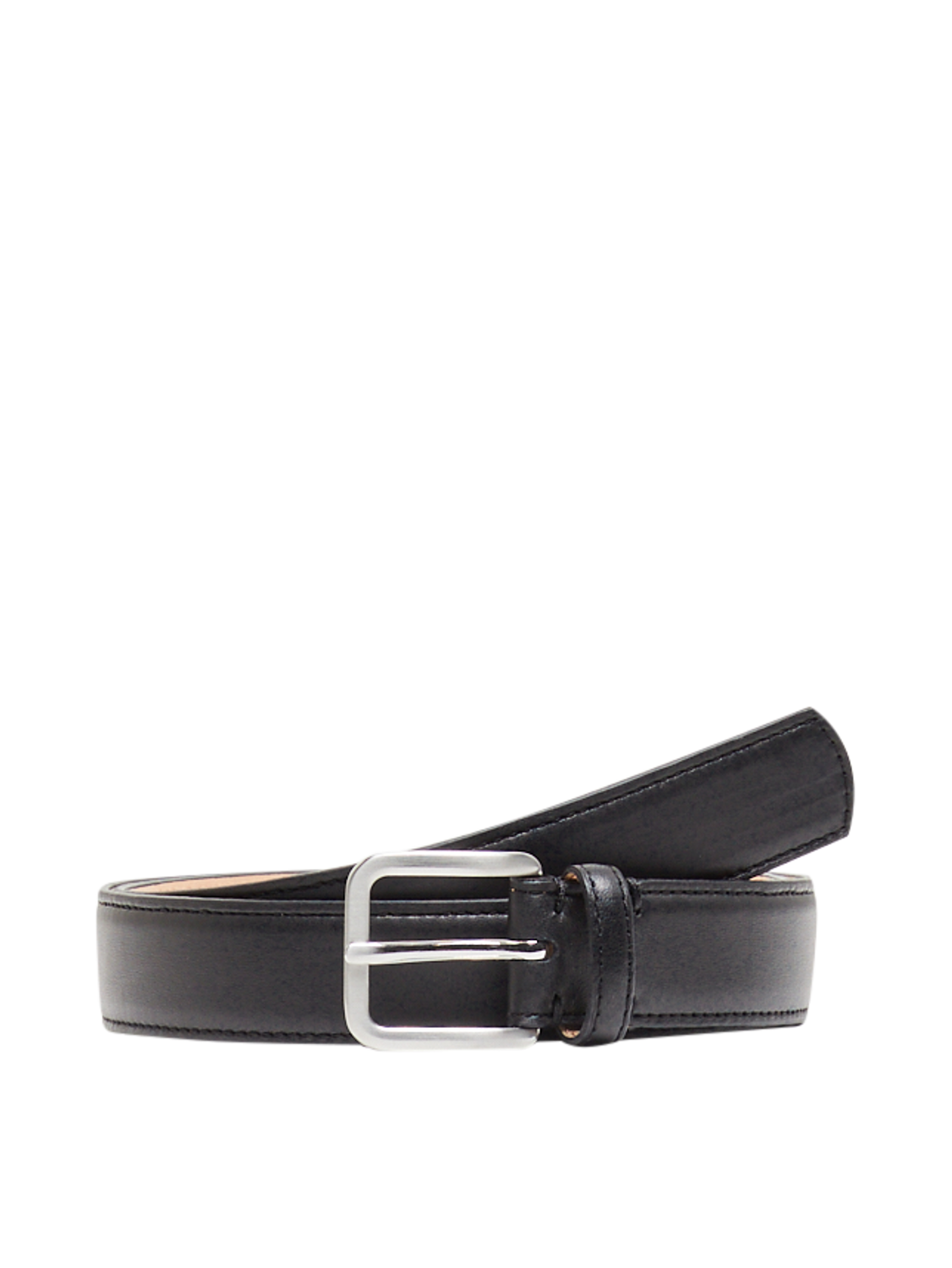 Clara Leather Belt - Black