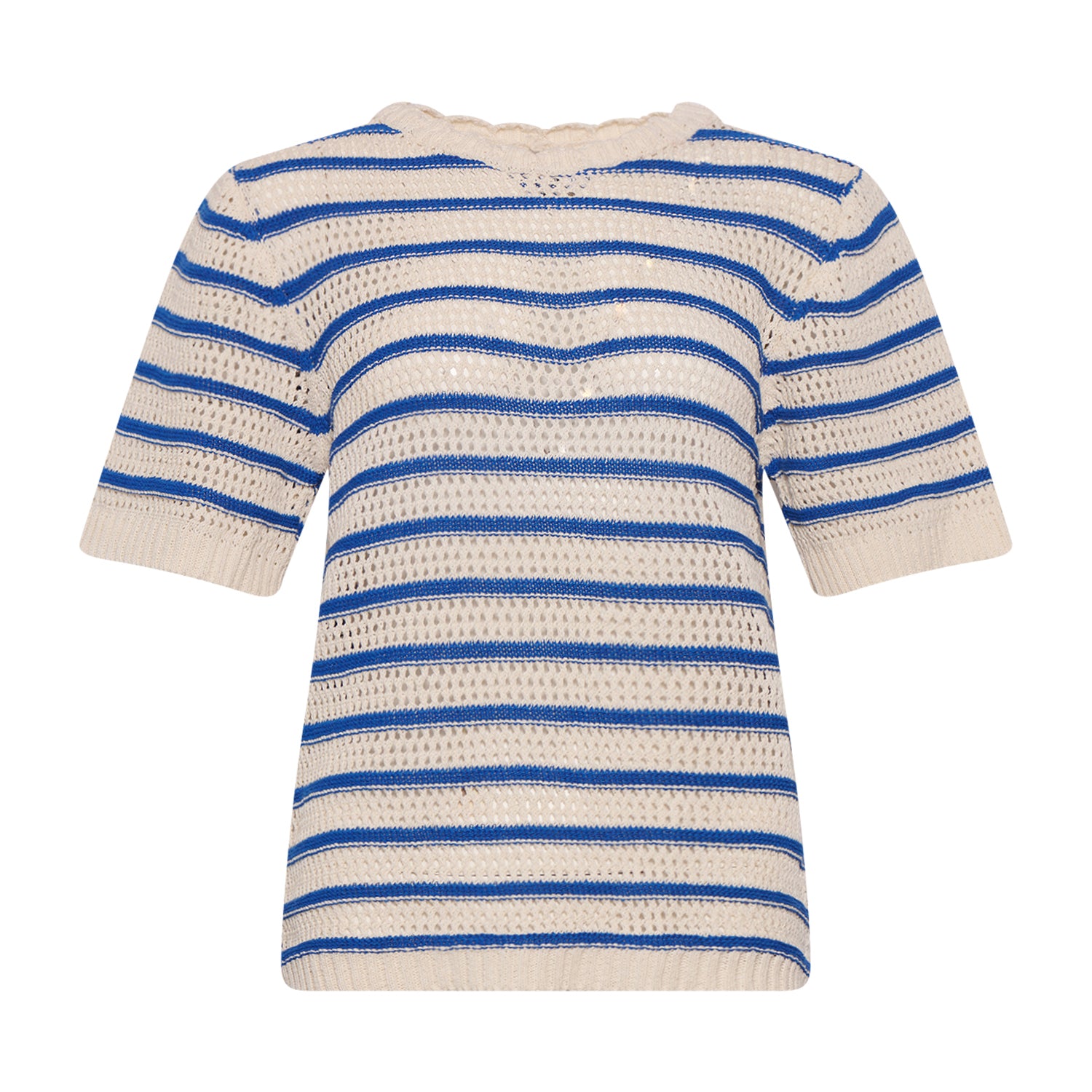 Shay Knit Jumper - Blue Stripe