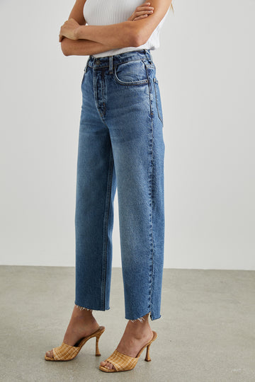 Topanga Crop - Pure Indigo