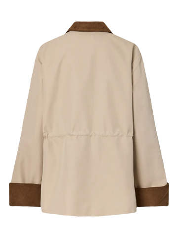 Yasanca Ls Parka Jacket - Oxford Tan