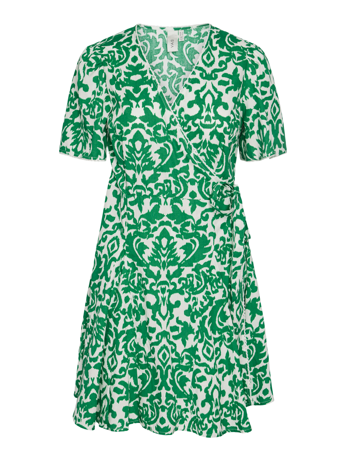 Yasnavina 2/4 Wrap Dress Star White