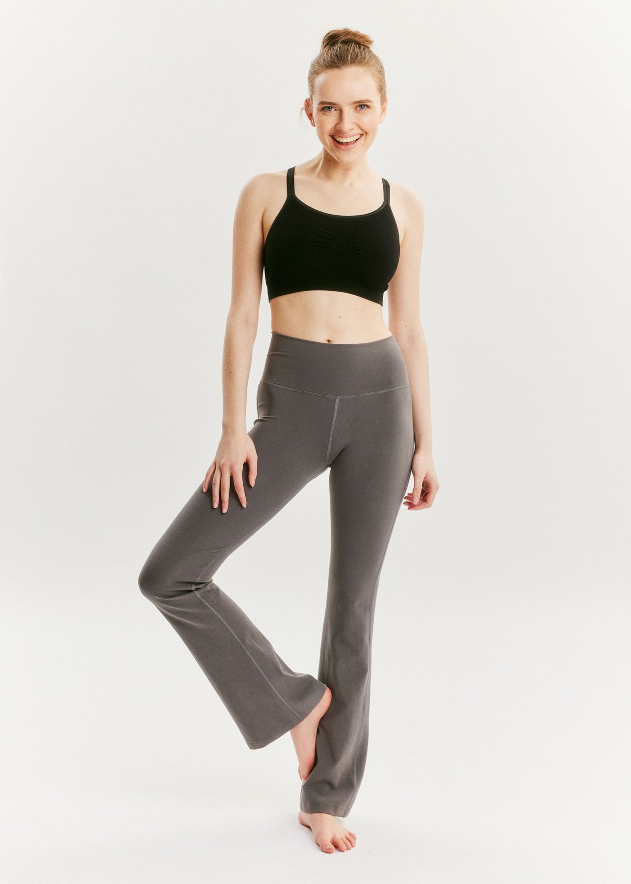 Yoga Core Pants - Brown