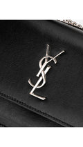 Saint Laurent Sunset Crossbody Bag - Black