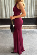 Andreaic Maxi Dress - Bordeaux