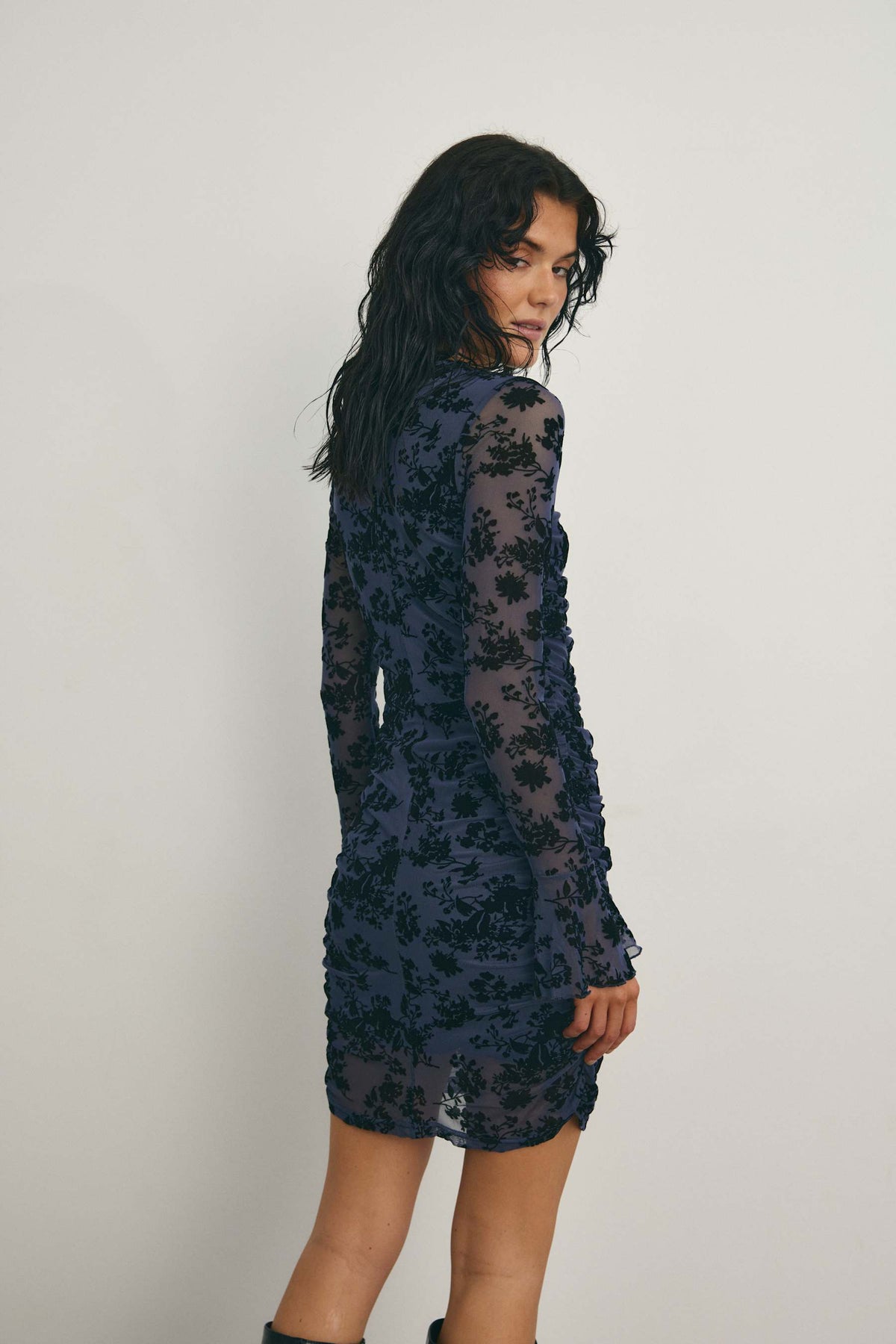 Lavetta Dress - Cobi Blue Print