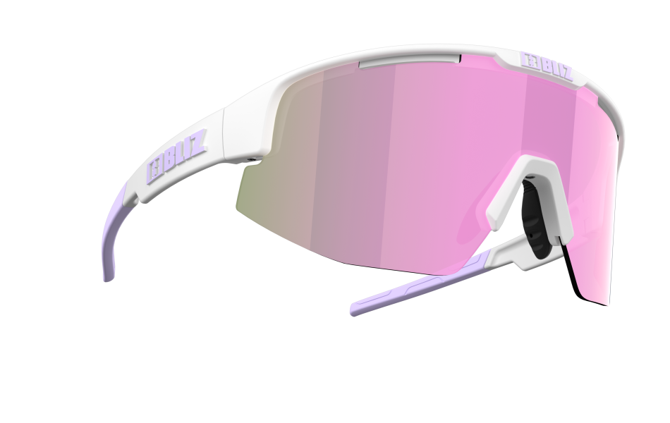 Active Matrix - Matt White - Brown With Pink Multi