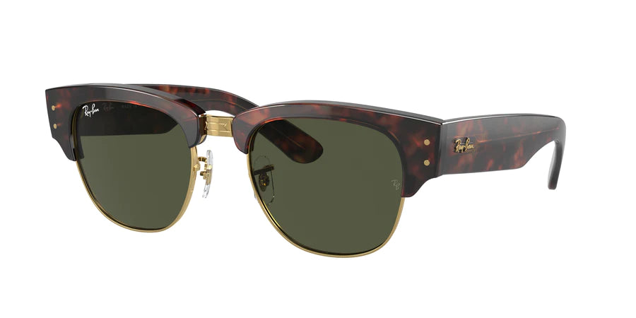 Mega Clubmaster - Mock Tortoise On Arista Green
