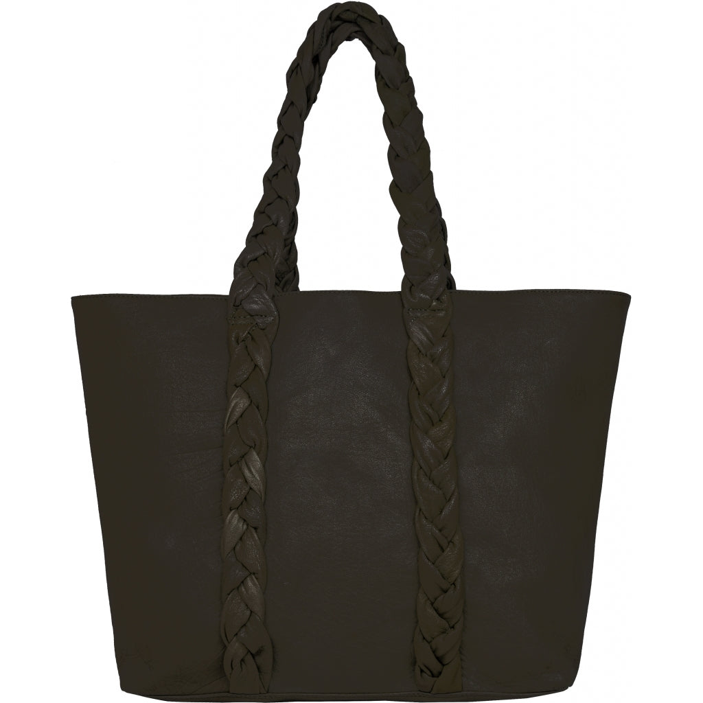 Shopper W.Braiding Strap Urban - Black - Núnoo - Tilbehør - VILLOID.no