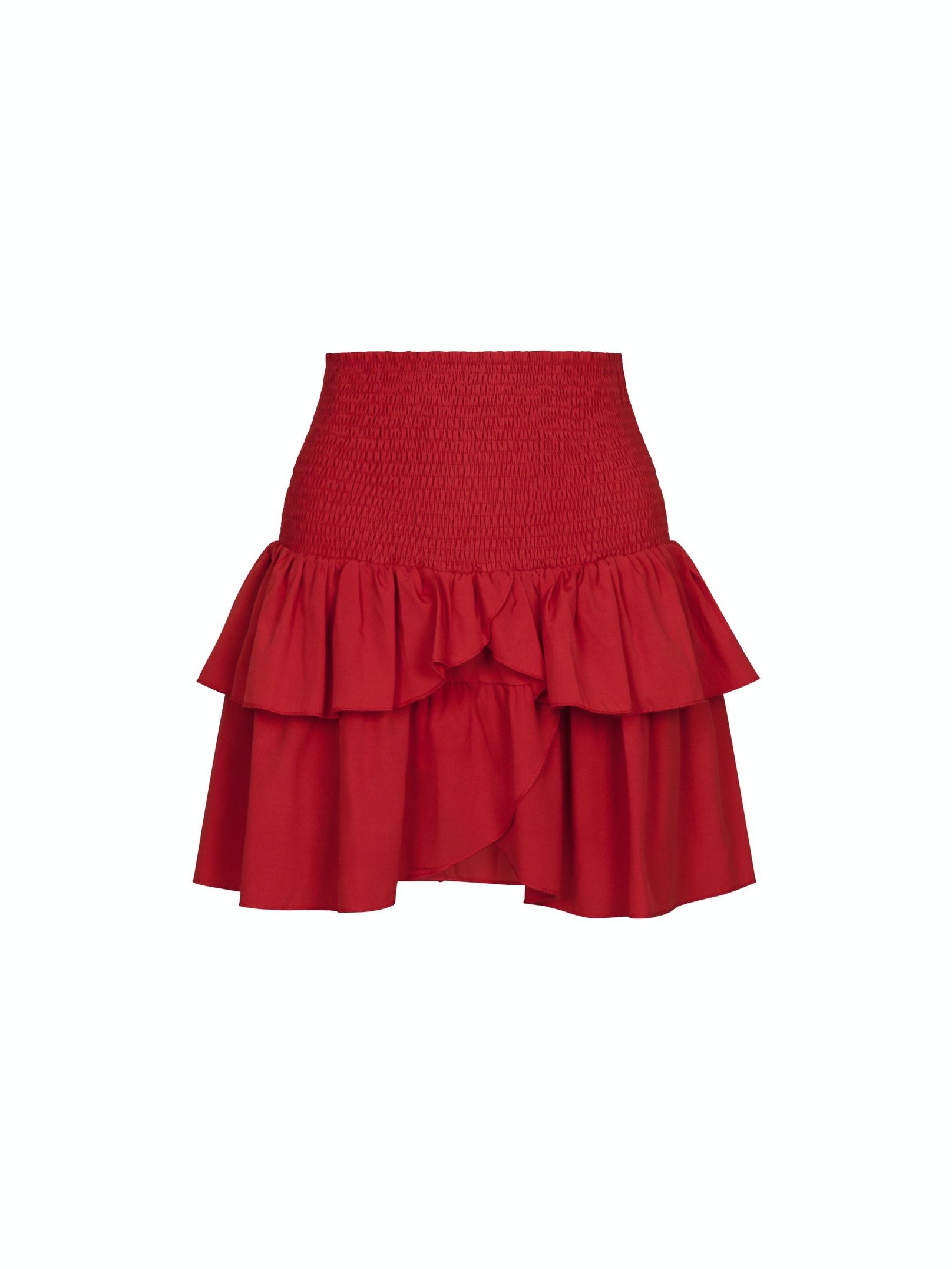Carin R Skirt Red – VILLOID