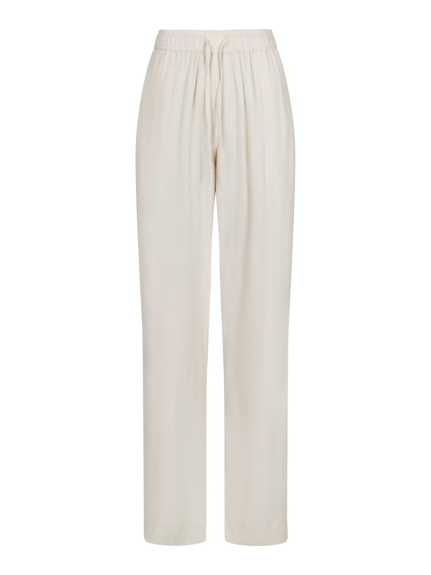 Neo Noir - Sonar Drapy Linen Pants - Natural