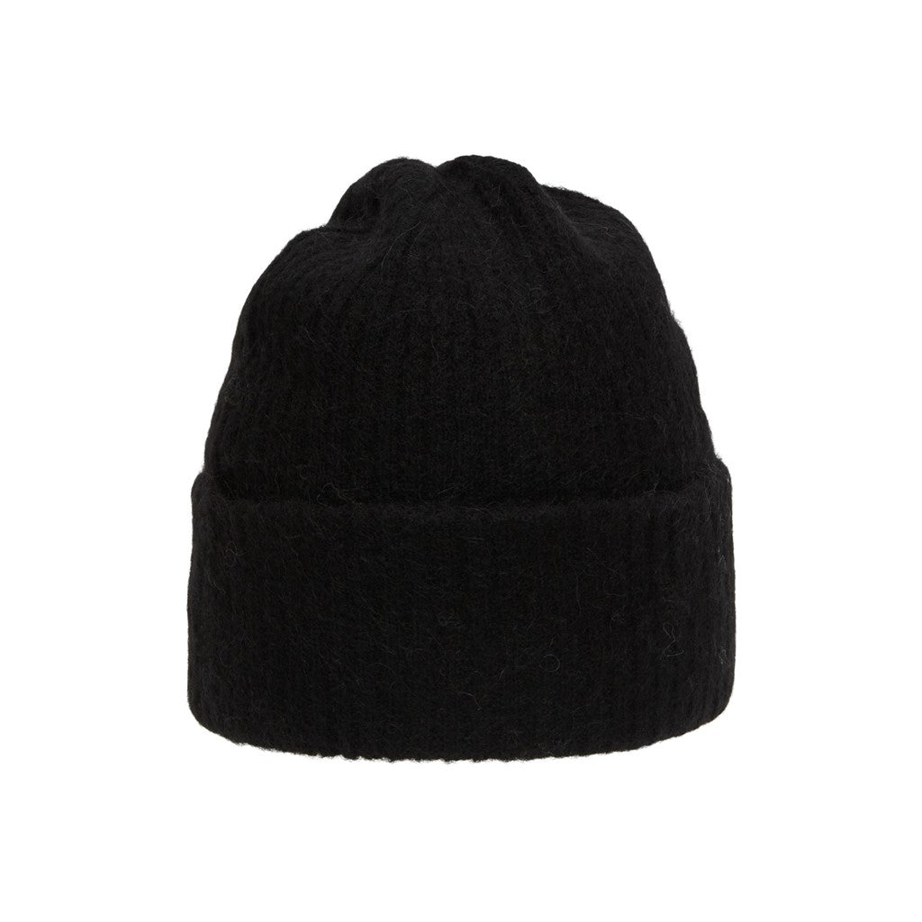 Maline Knit Beanie - Black