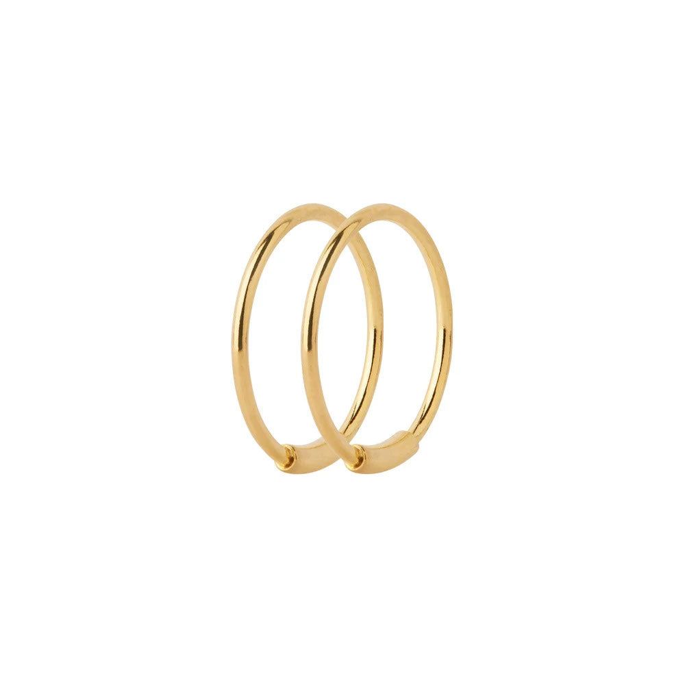 Basic 12 Hoop Gold