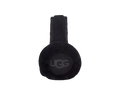 W Embroidered L Earmuffs - Black