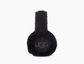 W Embroidered L Earmuffs - Black