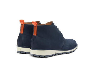 Motion Chukka Lug Sole - Navy/Ivory/Orange