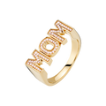 Mom Ring - Pink Gold