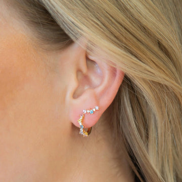 Mixed Small Hoops - Pastel
