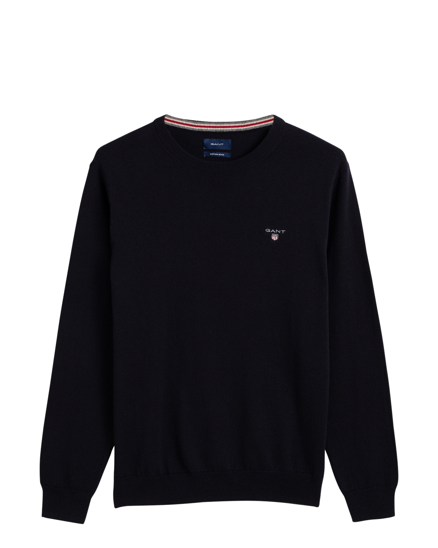 Cotton Wool C-Neck - Navy