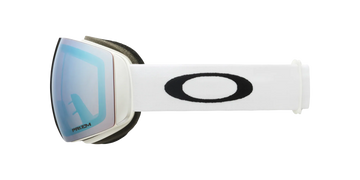 Flight Deck M Matte White - Prizm Snow Sapphire Iridium - Goggles
