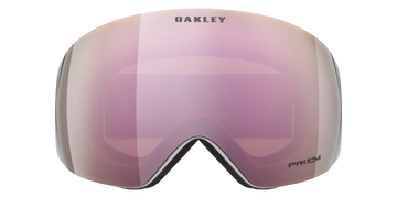 Flight Deck L Matte White - Prizm Rose Gold Iridium - Goggles