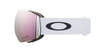 Flight Deck L Matte White - Prizm Rose Gold Iridium - Goggles