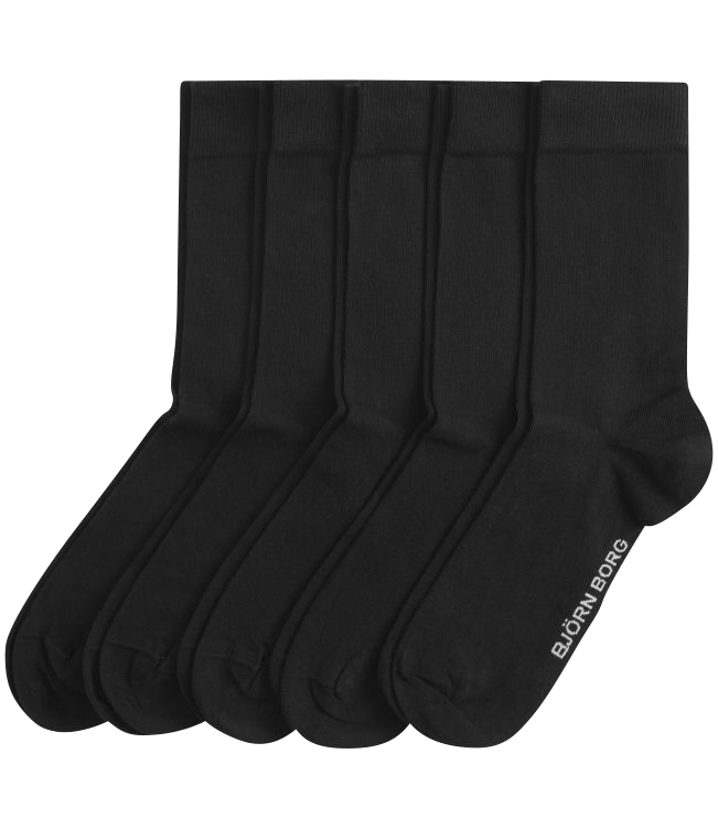 Essential Socks 5pack Black VILLOID
